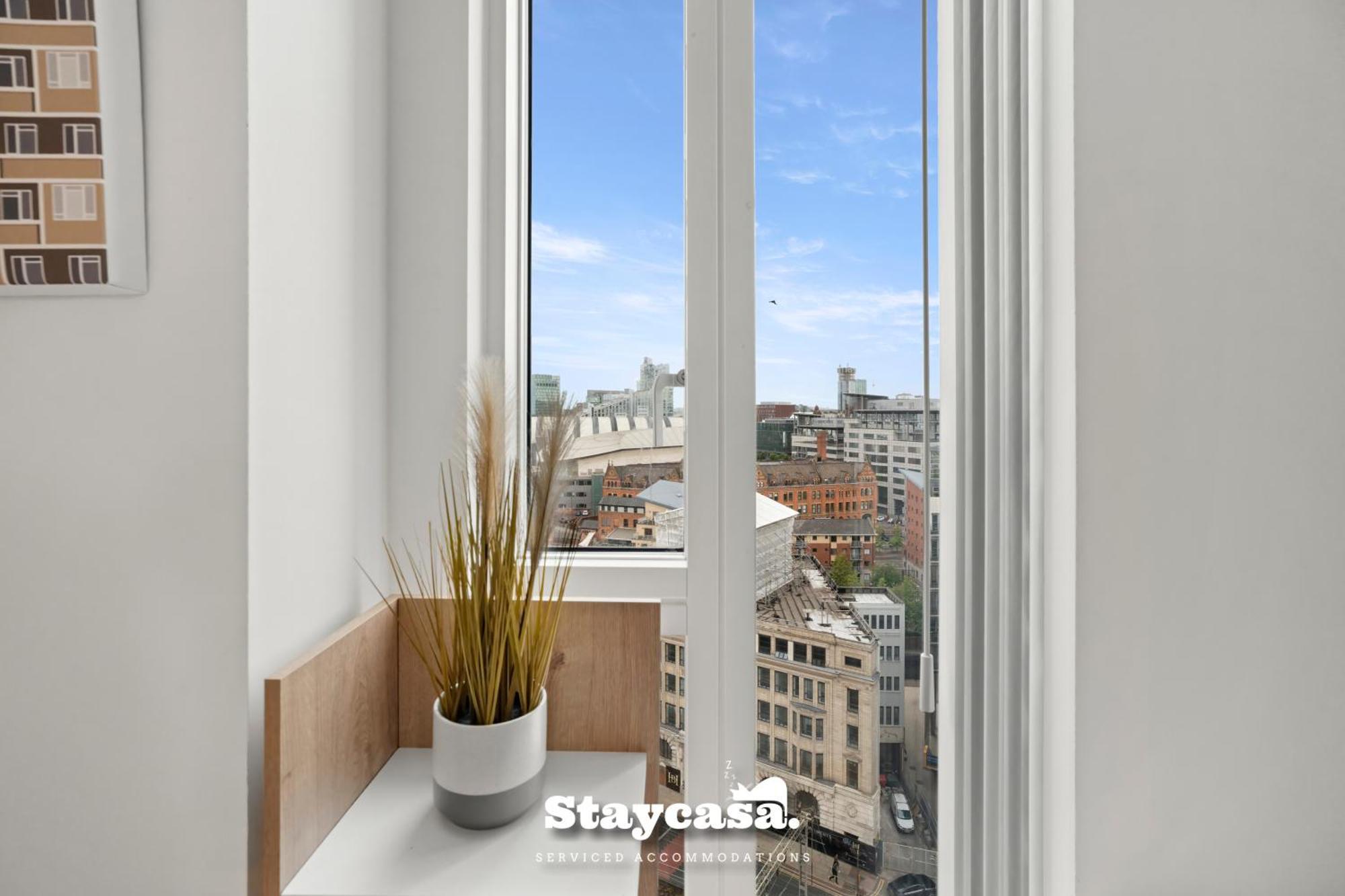 Spectacular Apartment Balcony View In City Centre Manchester Ngoại thất bức ảnh