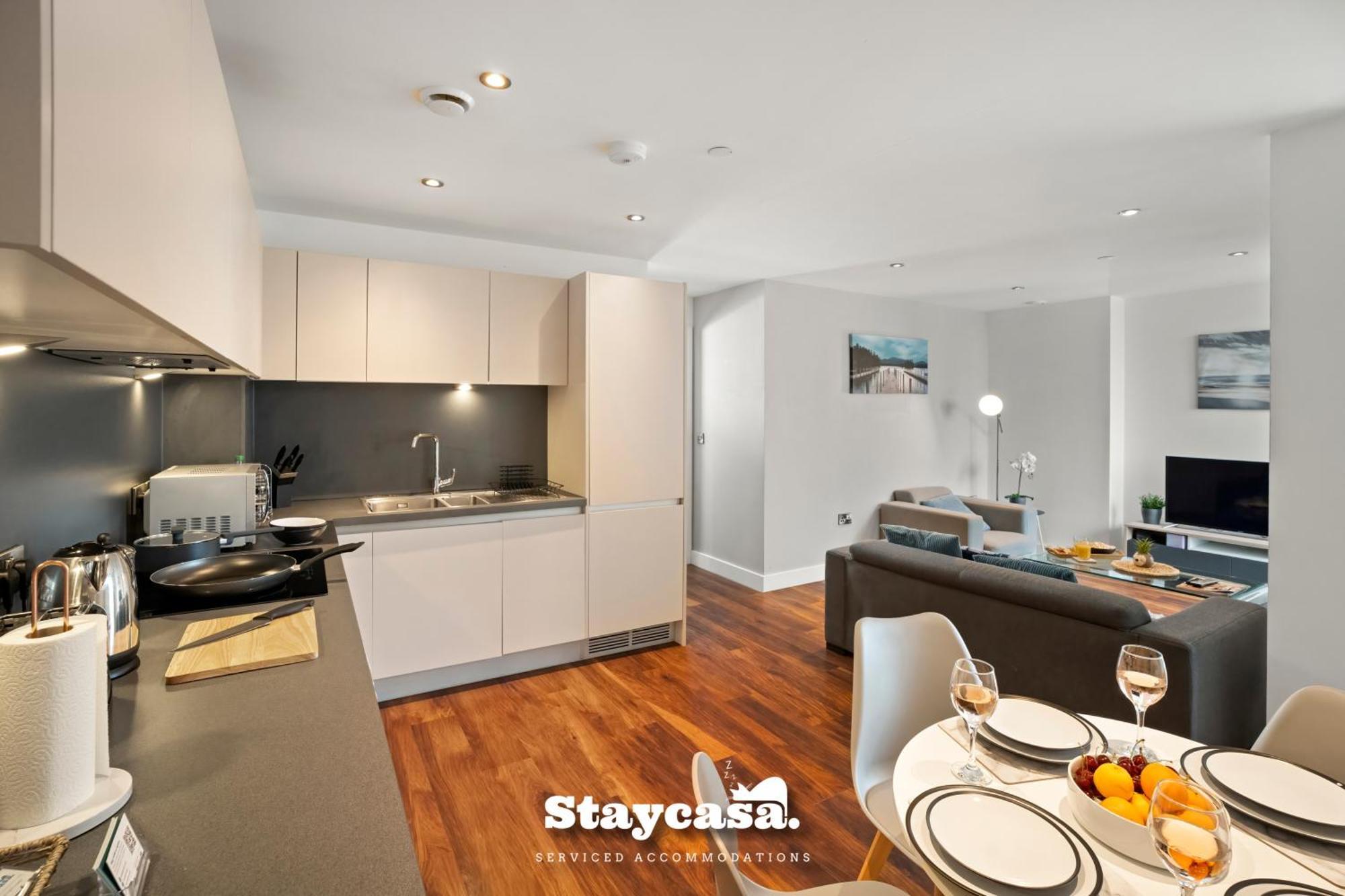 Spectacular Apartment Balcony View In City Centre Manchester Ngoại thất bức ảnh