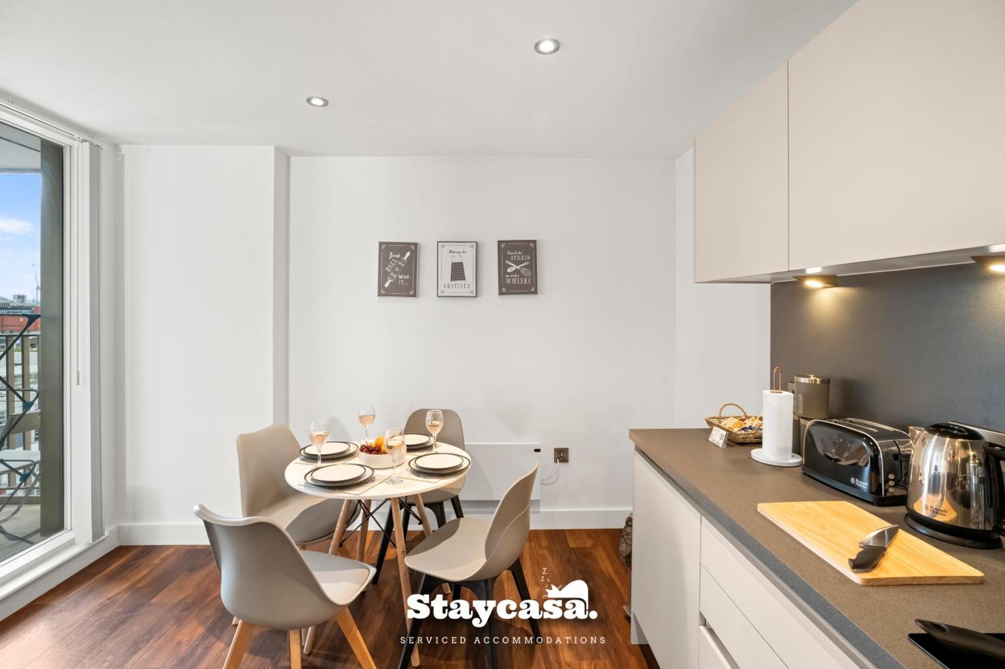 Spectacular Apartment Balcony View In City Centre Manchester Ngoại thất bức ảnh